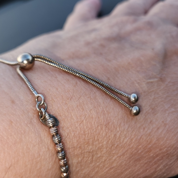 Dyadema Sterling Drawstring Bracelet - Picture 10 of 10